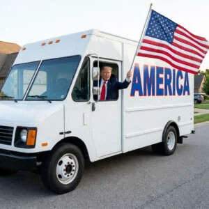 President Trump Delivers For America MEME