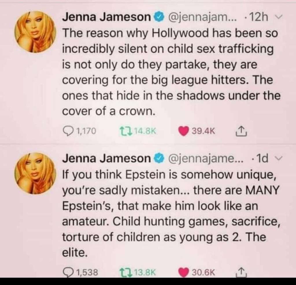 Jenna’s probably right