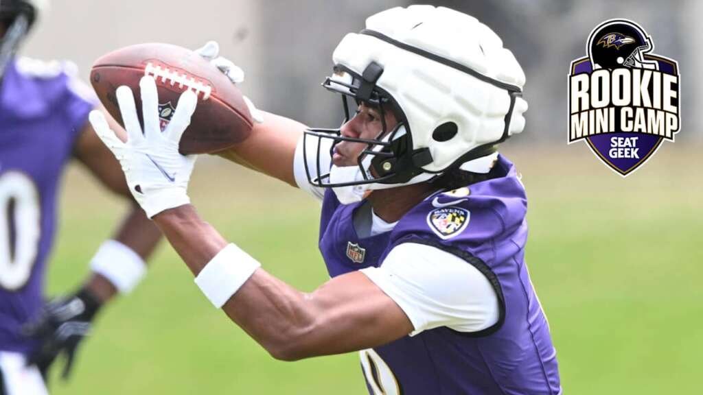 First Look at New Ravens Wide Receiver Ja’Kobi Lane