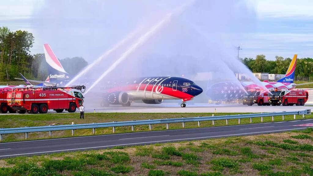 Southwest Airlines launches Independence One for the 250th anniversary