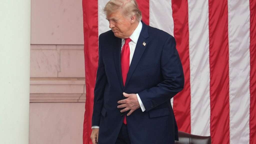 Trump to get ‘routine annual’ medical exam at Walter Reed : NPR