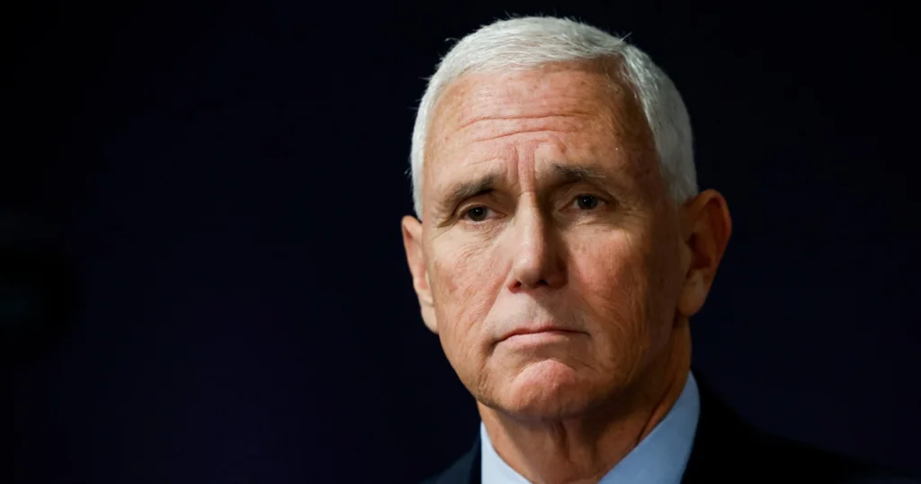 Mike Pence says the Trump administration has ‘departed’ from conservative principles – NBC News