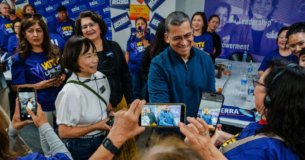 Xavier Becerra Advances in California Governor Race