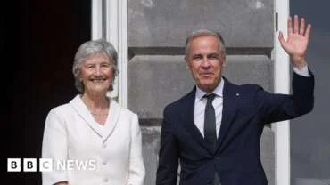 Canadian prime minister heads west to ancestral homeland – BBC