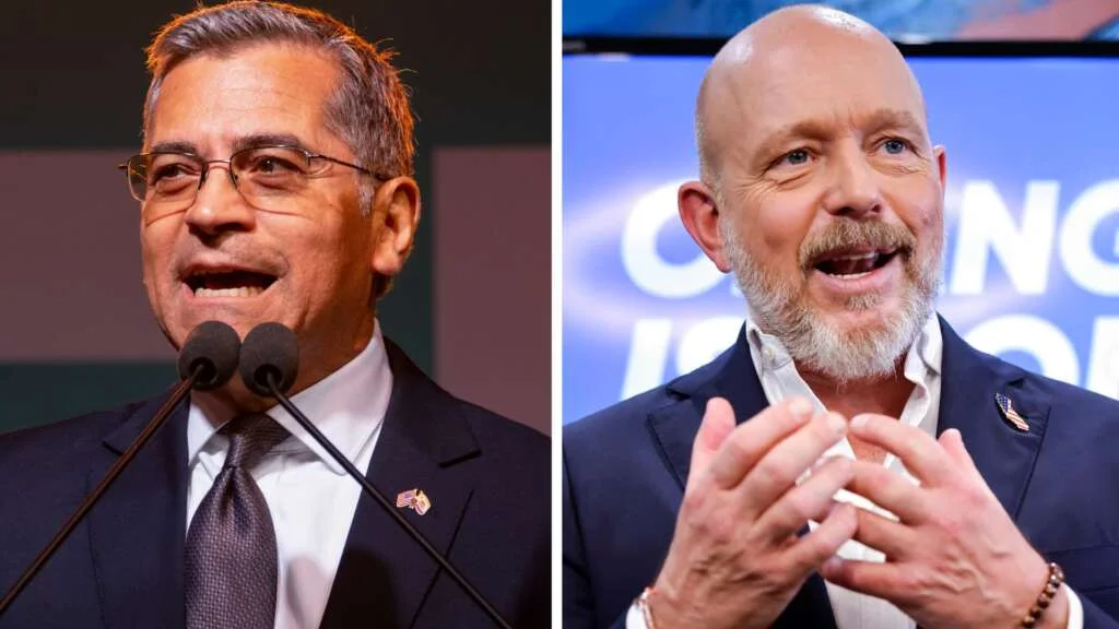 Democrat Xavier Becerra and Republican Steve Hilton will face off in California governor’s race