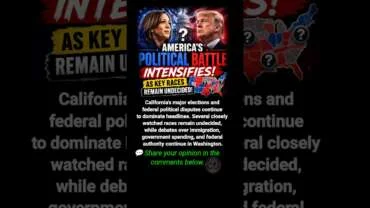 BREAKING: Key U.S. Election Races Still Undecided 🇺🇸 | Political Battle Intensifies