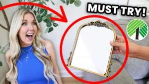 Try this BRILLIANT NEW mirror trend…YOUR HOME NEEDS THIS!