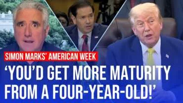 ‘Trump didn’t have time to explain the war to Americans!’ | Simon Marks’ American Week
