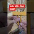 BITCHIN’ MECHANICAL PENCIL SCRIBE TOOL  #cabinetmaker #diy #wooddesigner #carpentry #woodwork