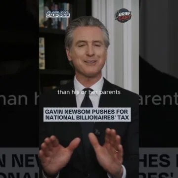California Governor Newsom proposes national billionaires’ tax #news #trump #uspolitics