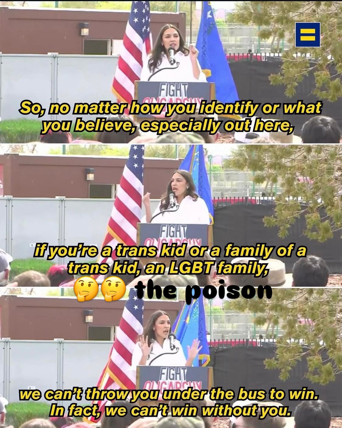 vote out the poison meme