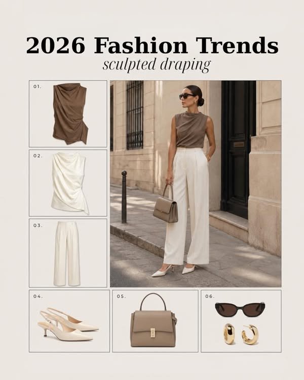 2026 Fashion Trends are all about elevated basics, effortless tailoring, and timeless elegance.