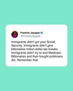 Pramila Jayapal – Republicans voted to gut Medicaid. Not…