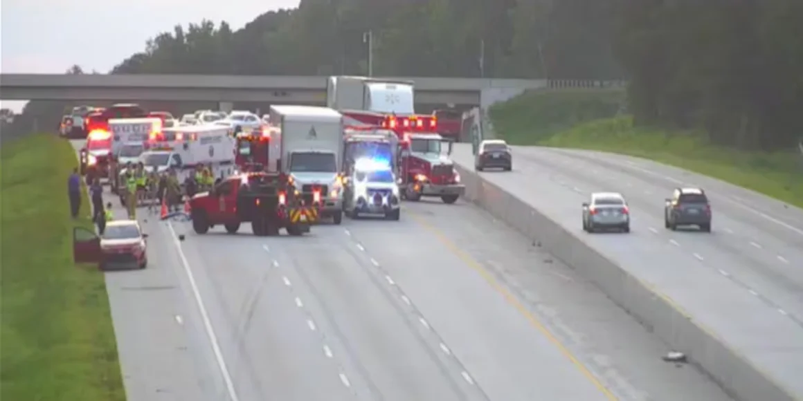 Traffic stopped on I-26 East in Newberry County after crash, several injured