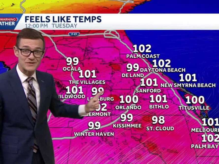 Significant heat, humidity continue across Central Florida
