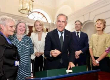 Mark Carney visits – News & Events