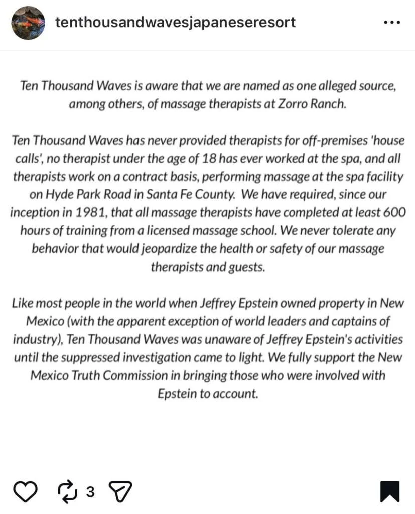 Another Epstein spa