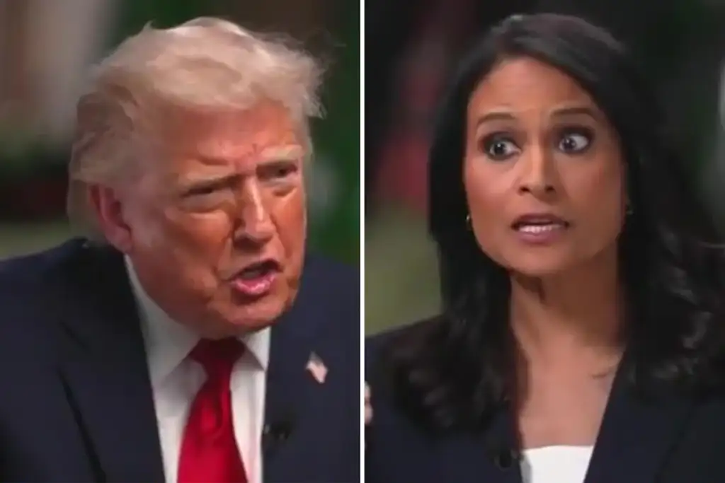 NBC reporter Kristen Welker’s six-word claim about California elections that caused Trump to storm off