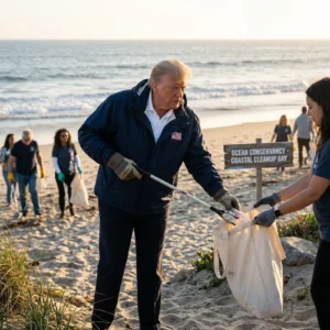 President Trump Supporting Ocean Month