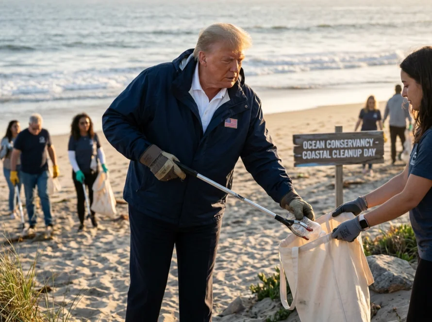 President Trump Supporting Ocean Month