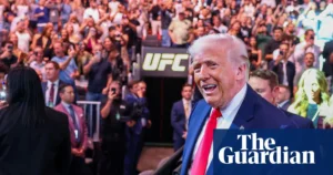 Seven fights on the South Lawn: Trump prepares for UFC birthday spectacle at White House – The Guardian