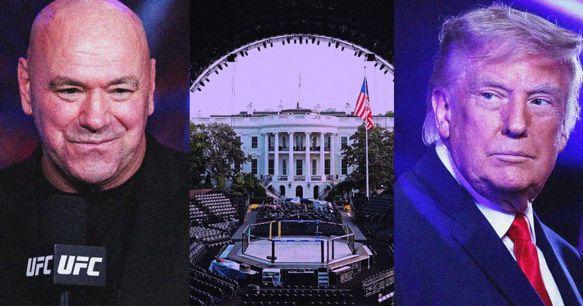 $60 million and Trump’s friendship: How UFC cage fights landed on the White House lawn – NBC News