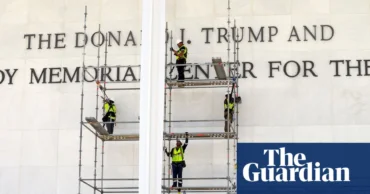 Workers remove Trump’s name from Kennedy Center after court rulings – The Guardian