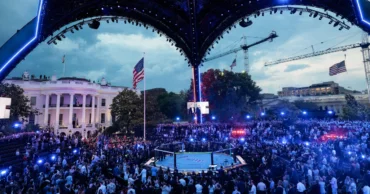 UFC Freedom 250 live updates: Early knockouts, ringside analysis and more from the White House – NBC News