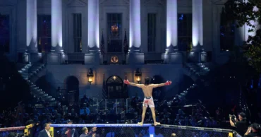 UFC Freedom 250 live updates: Early knockouts, cageside analysis and more from the White House – NBC News