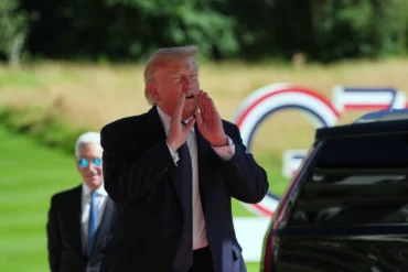 Trump arrives at G7 summit looking for momentum after announcing a deal to end the Iran war – AP News
