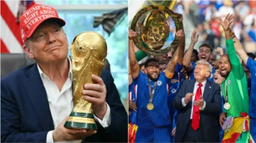 President Trump May Have Prominent Role in 2026 World Cup Trophy Celebration – Sports Illustrated