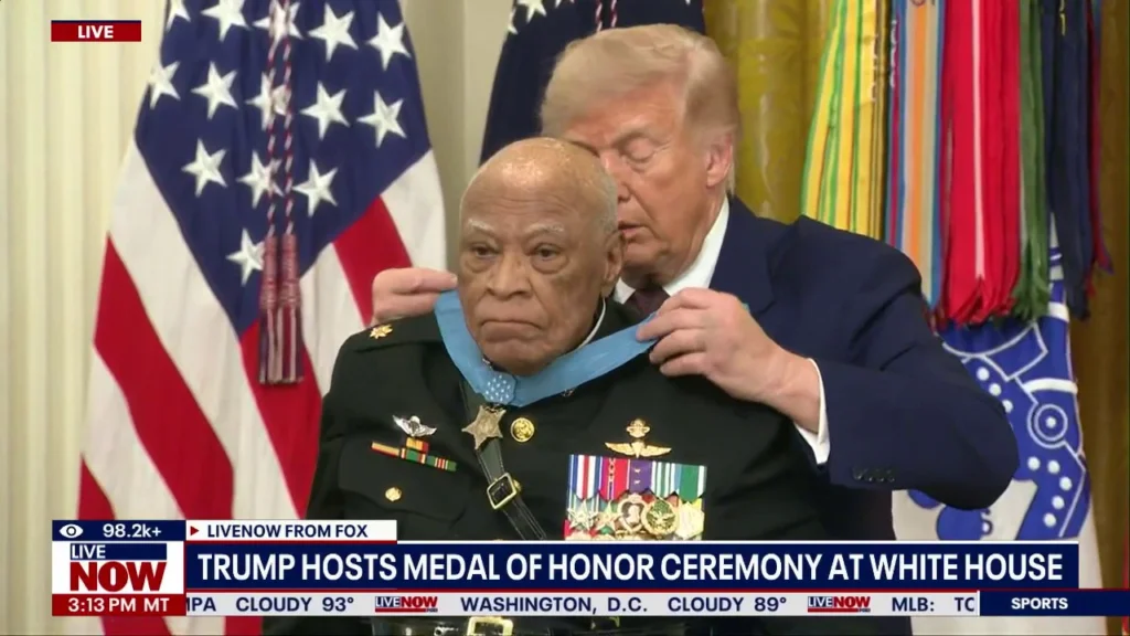 President Trump awards Medal of Honor to 3 veterans – LiveNOW from FOX