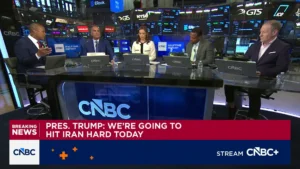 The market reacts to President Trump's Iran threats – CNBC