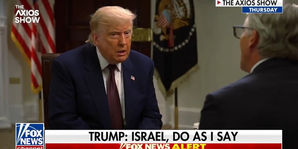 President Trump says he has to keep Netanyahu ‘sane’ – Fox News