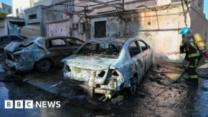 US and Iran exchange strikes across Middle East for second day in a row – BBC
