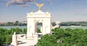 Trump's arch construction could take 20 hours a day for 2-3 years, documents say – CBS News