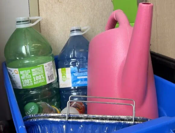 How a high school environment club handled a year without recycling