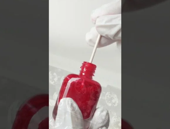 Wait… did it just cure in seconds?! 🤯 #nailsalon #diy #nailart