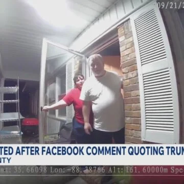1784992361_maxresdefault.jpg Man arrested after Facebook comment quoting President Trump