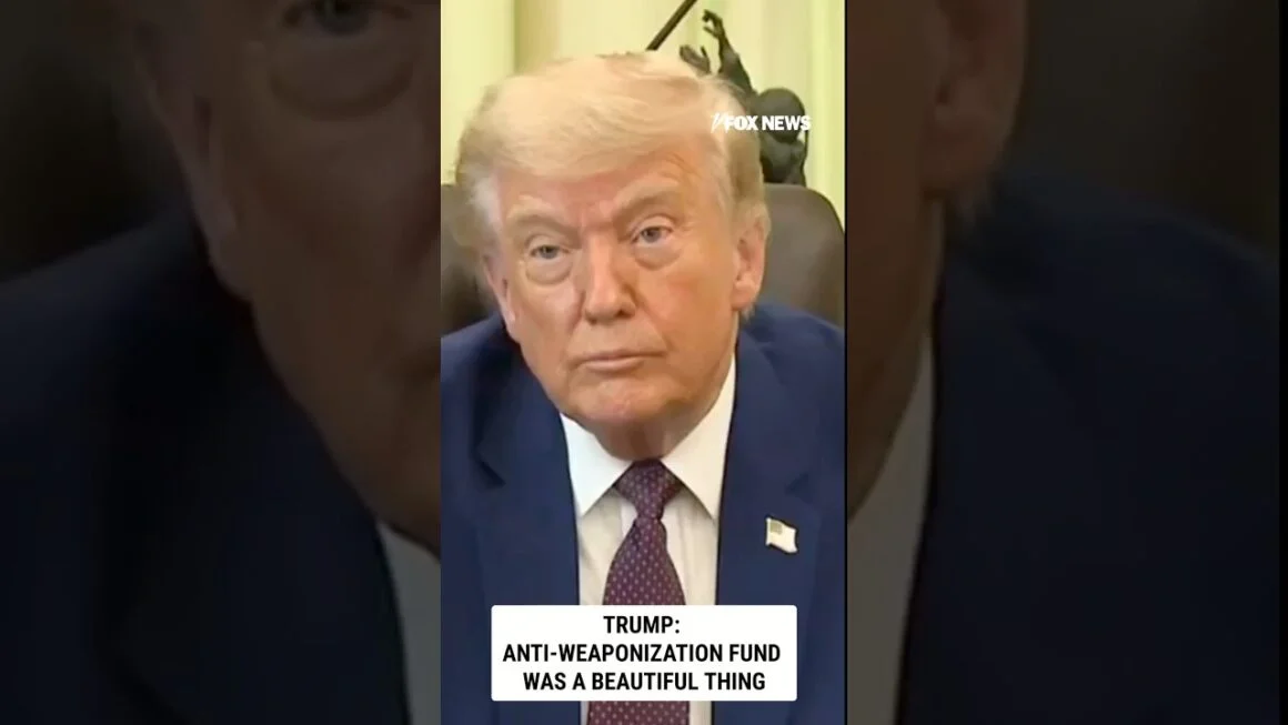 1785421251_maxresdefault.jpg President Trump: Anti-weaponization fund was a ‘beautiful thing’ #shorts #news #foxnews #us