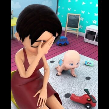 Mother Simulator Game | Baby having fun with mother