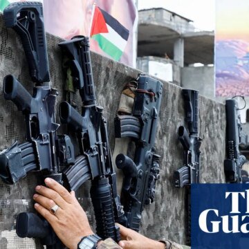 Trump claims agreement for ‘complete disarmament’ of Hamas in Gaza but support uncertain | Gaza
