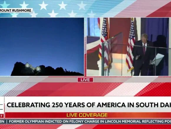 WATCH: President Trump Arrives to Excited Crowd at Rushmore Memorial – 07/03/26