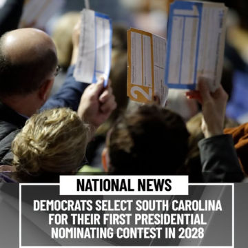 South Carolina was selected Friday to once again lead off the Democratic Party's 2028 … – Facebook