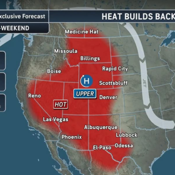 Dangerous heat will expand across California…
