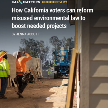 Opinion | Our state doesn't have to choose between protecting the environment and building …