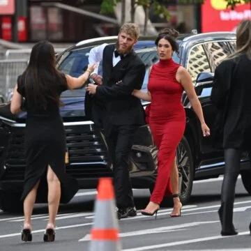 GettyImages-2284533337.jpg All the Stars Spotted Heading to Taylor Swift and Travis Kelce’s Wedding