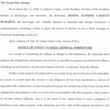 SPRP4SEEZBH2PE3JFP6MGKTVNU.png California man arrested for threats against Jackson County judge, court documents show