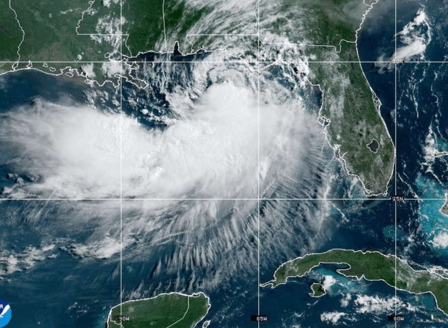 Tropical Storm Bertha moves toward Florida Panhandle and Alabama