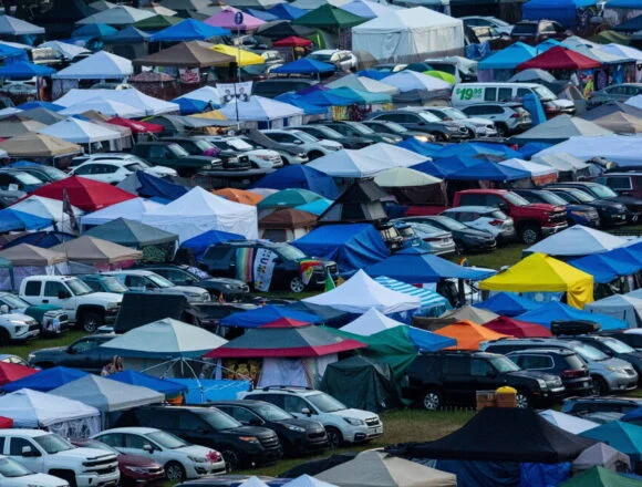 Dead baby is found in a music festival bathroom in Michigan